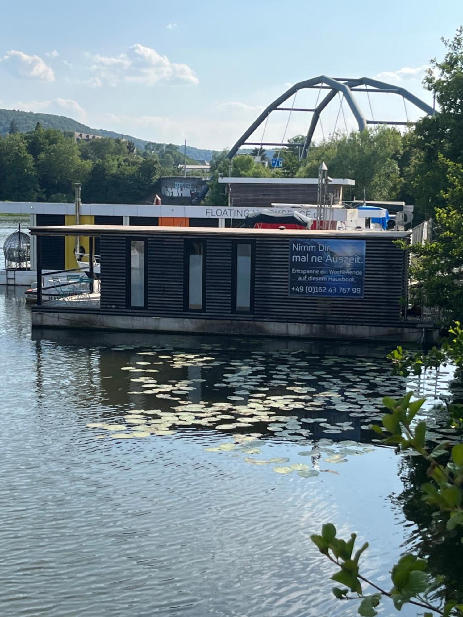 Hotel Hausboot Jeknic Saarbrücken Exterior foto